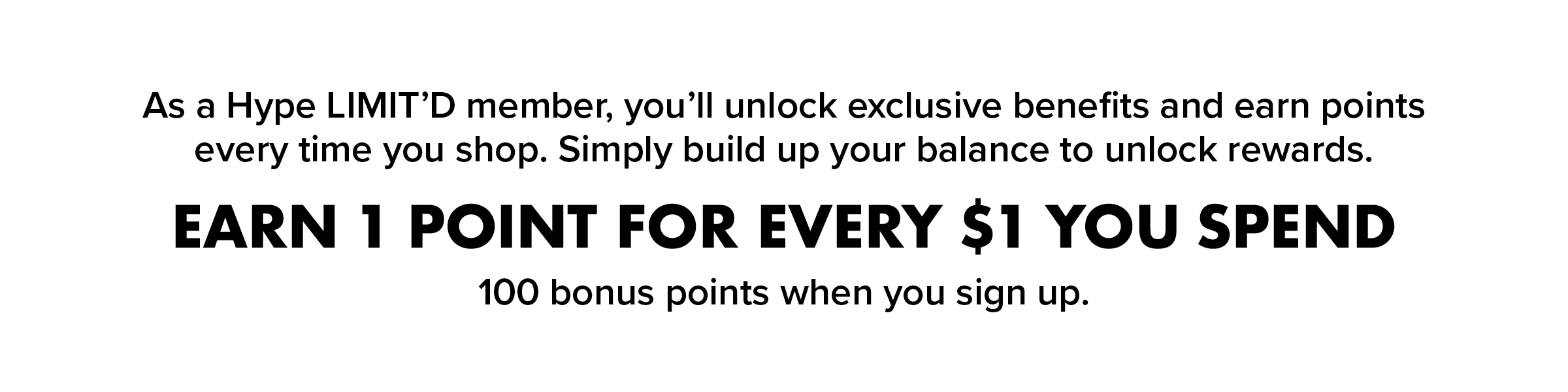 Hype LIMIT'D Rewarding Your Love of Sneakers Hype DC